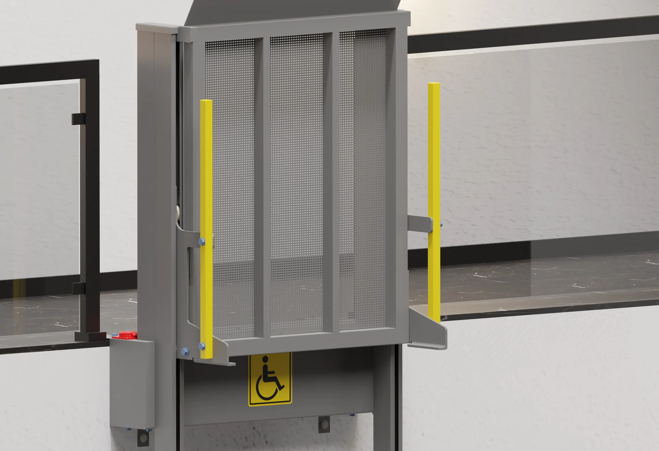 Вертикальный подъемник для инвалидов